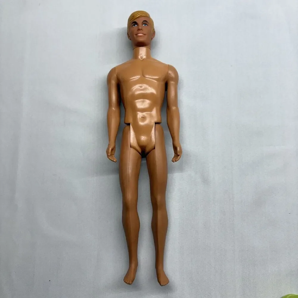 Vtg 1972 Busy Hands Ken Doll Mattel 1196 Lime Trunks Yellow Suitcase Booklet Lot